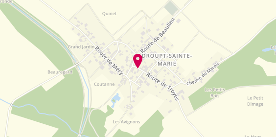 Plan de E.B.D.R Nouri, 4 Route de Troyes, 10170 Droupt-Sainte-Marie