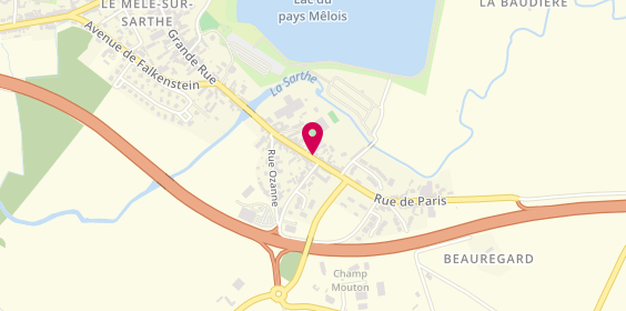 Plan de PAPIN Bruno, 30 Rue de Paris, 61170 Saint-Julien-sur-Sarthe