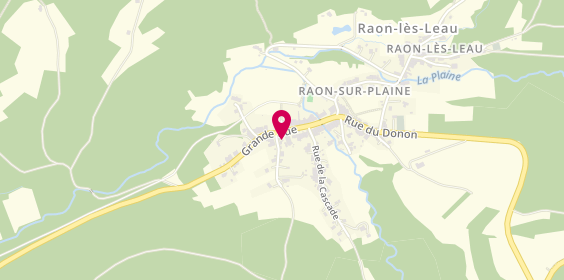 Plan de Plaine Elec, 3 Rue Aimé Lebegue, 88110 Raon-sur-Plaine