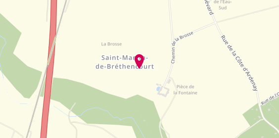 Plan de Automelec, 7 Chemin de la Poêle, 78660 Saint-Martin-de-Bréthencourt