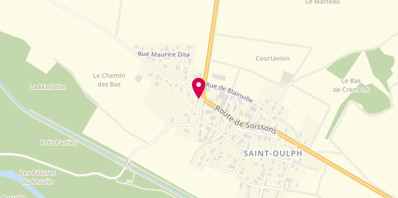 Plan de LIQUIER Frédéric, 3 Route Clesles, 10170 Saint-Oulph