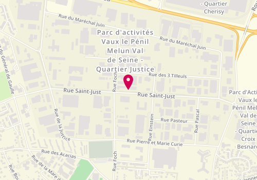 Plan de Guyard Venisse, 703 avenue Saint-Just, 77000 Vaux-le-Pénil