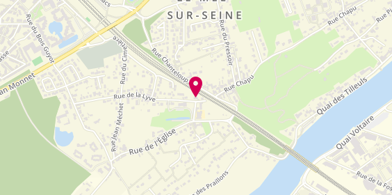 Plan de Ijt Electricite, 62 Rue de la Lyve, 77350 Le Mée-sur-Seine