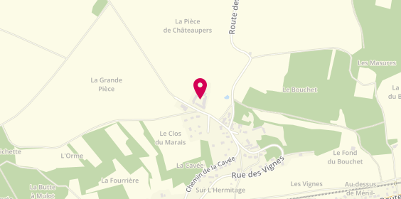 Plan de Lavenant Thierry Electricite Generale, 12 Chemin de Chateaupers, 91410 Roinville