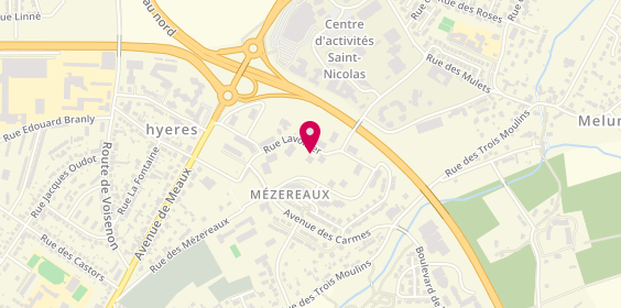 Plan de Mechacha Rachida, 36 Rue Lavoisier, 77000 Melun
