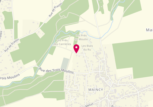 Plan de Montigny Electricite Generale, 366 Chemin des Carrieres, 77950 Maincy