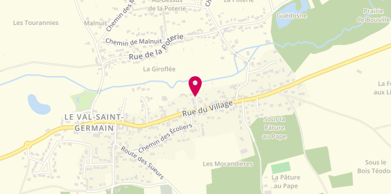 Plan de J & T Dépannage, 3 chemin du Potager, 91530 Le Val-Saint-Germain