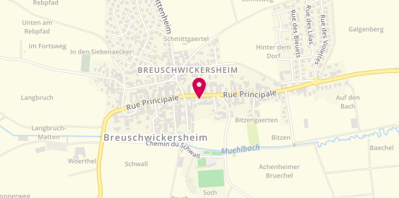 Plan de Claussmann Ets, 49 Rue Principale, 67112 Breuschwickersheim