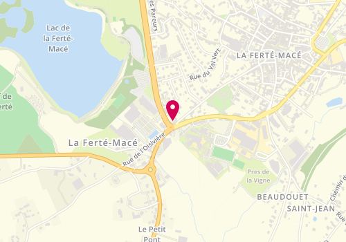 Plan de Pro Bat 61, 70 Rue du Dr Ernest Poulain, 61600 La Ferté-Macé