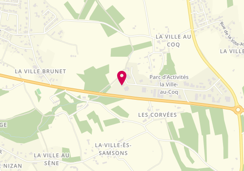 Plan de Pouget Electricité, Zone Artisanale la Ville au Coq, 35800 Saint-Briac-sur-Mer