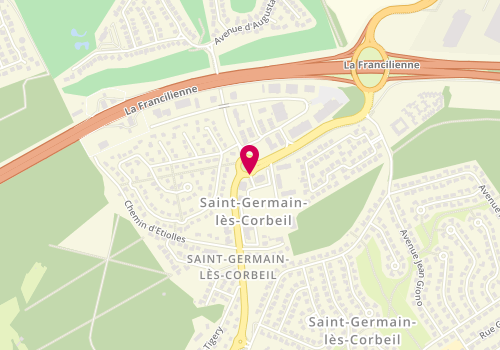 Plan de Ben Tech Elec 91/ Obpc (Site Internet), 3 Rue Jean de la Fontaine, 91250 Saint-Germain-lès-Corbeil