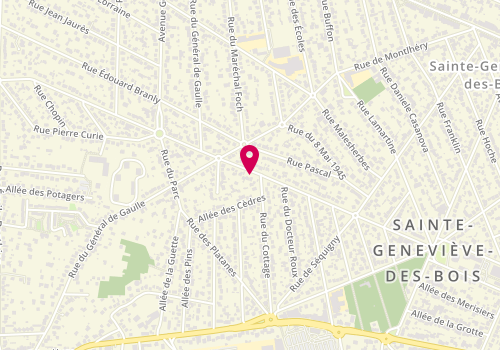 Plan de Ddf Electricite, 88 avenue du Président Salvador Allende, 91240 Saint-Michel-sur-Orge