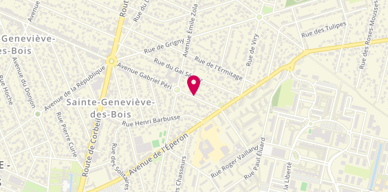 Plan de Vanavi, 309 Avenue Gabriel Péri, 91700 Sainte-Geneviève-des-Bois