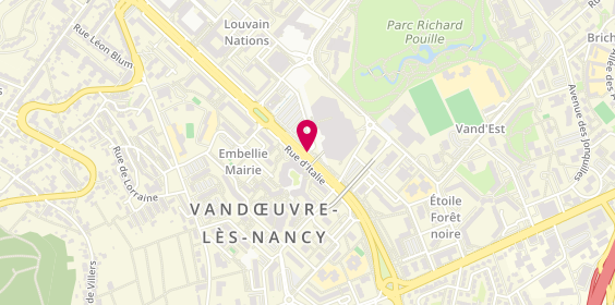 Plan de Egid-betelec SAS, Centre Les Nations 23 Boulevard Europe, 54500 Vandœuvre-lès-Nancy