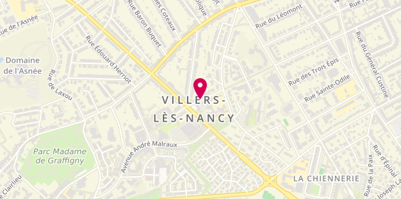 Plan de Bouhaci Abdelnord, 11 Rue Maurice André, 54600 Villers-lès-Nancy