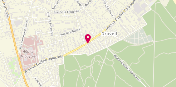 Plan de Electricité Générale Draveilloise, 72 avenue Eugène Delacroix, 91210 Draveil