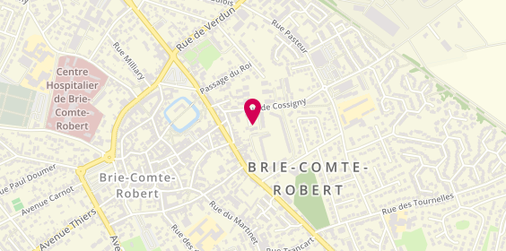 Plan de A.F.B, 168 Rue du Général Leclerc, 77170 Brie-Comte-Robert