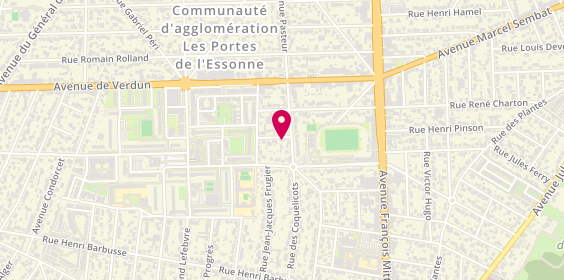 Plan de LETIN Max, 3 Rue Bastille, 91200 Athis-Mons