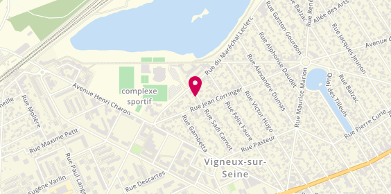 Plan de FOUCAULT Jean Pierre, 4 Rue Sadi Carnot, 91270 Vigneux-sur-Seine