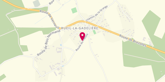 Plan de Christophe Eléctricité, 230 Route Plessis, 28270 Rueil-la-Gadelière