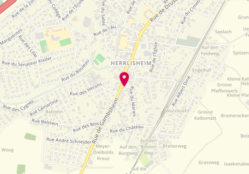 Plan de Fonselec, 13 Rue de Gambsheim, 67850 Herrlisheim