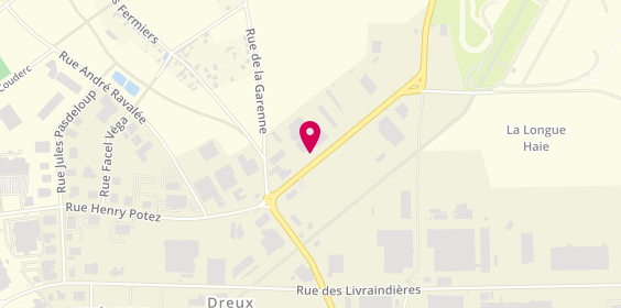 Plan de Eiffage, 7 Bis Rue Notre Dame de la Ronde Zone Industrielle Nord, 28100 Dreux