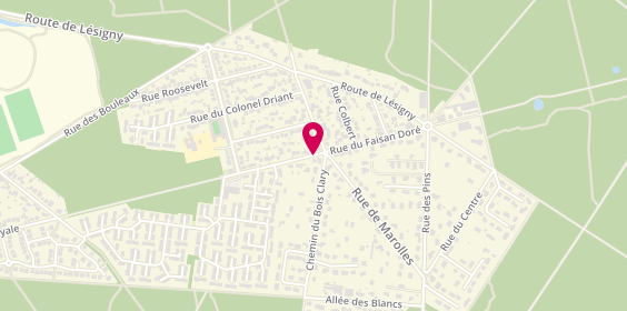 Plan de B D R Lequeux, 22 Bis Rue Faisan Doré, 94370 Sucy-en-Brie