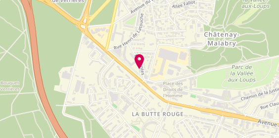 Plan de Abitech, 422 avenue De la Division Leclerc, 92290 Châtenay-Malabry