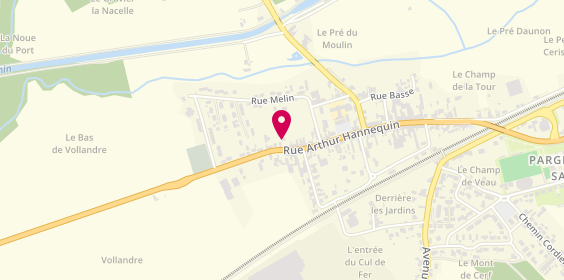 Plan de Ec2D, 19 Rue Arthur Hannequin, 51340 Pargny-sur-Saulx
