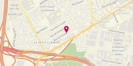 Plan de Alin-Elect, 11 Rue Charles Debry, 92140 Clamart