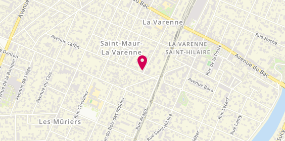 Plan de A.M.E, 28 Bis Avenue Michelet, 94210 La Varenne Saint Hilaire