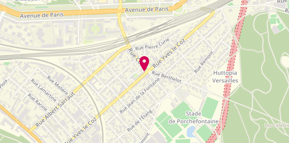 Plan de Ms Marko Services, 84 Rue Yves le Coz, 78000 Versailles
