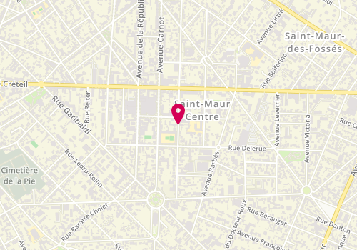 Plan de Nt Services, 61 avenue Henri Martin, 94100 Saint-Maur-des-Fossés