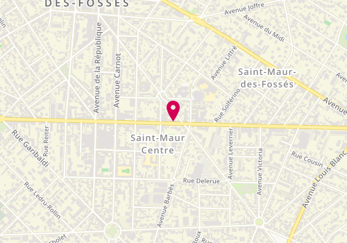 Plan de Sebille Services, 129 Bis Boulevard de Créteil, 94100 Saint-Maur-des-Fossés
