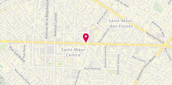 Plan de Bentem Fernando, 133 Boulevard Créteil, 94100 Saint-Maur-des-Fossés