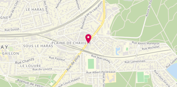 Plan de A E M Agencement Electricité Menuiserie, 20 Bis Rue Jouy, 92370 Chaville