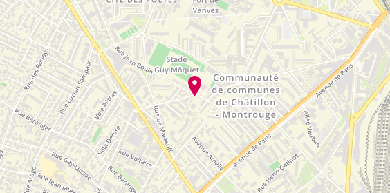 Plan de MOREAU Florian, 40 Avenue Clement Perriere, 92320 Châtillon