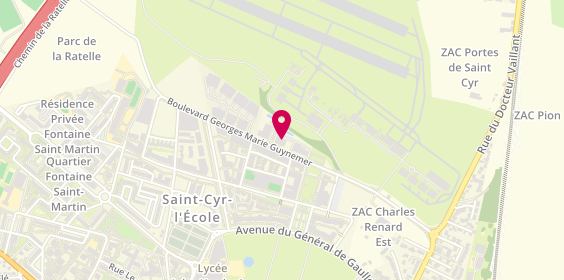 Plan de Ancotec, 10 Boulevard Georges-Marie Guynemer, 78210 Saint-Cyr-l'École