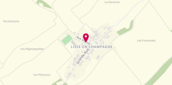 Plan de MARTENS Eric, 14 Grande Rue, 51300 Lisse-en-Champagne