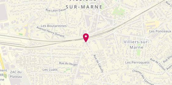 Plan de Genovese, 1 Rue du General Leclerc, 94350 Villiers-sur-Marne