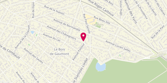 Plan de Dominelec, 81 Avenue des Chataigniers, 93160 Noisy-le-Grand