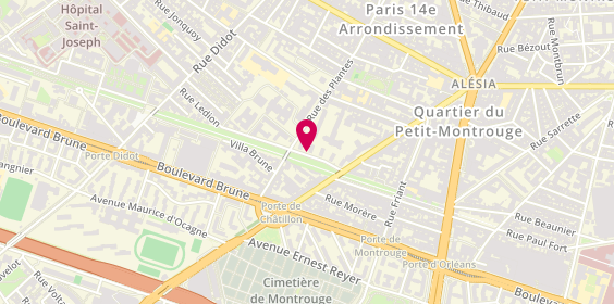Plan de CHICHE Joël, Batiment 7
16 Rue Auguste Cain, 75014 Paris