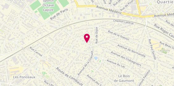Plan de Efelec, 33 avenue des Châtaigniers, 94350 Villiers-sur-Marne