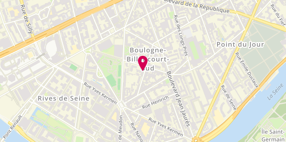 Plan de A.B.C Communication, 25 Rue de Solférino, 92100 Boulogne-Billancourt