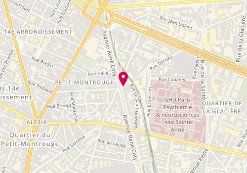 Plan de M. Do Mar Queiros José, 53 Rue Dareau, 75014 Paris