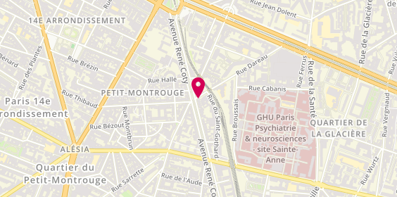 Plan de M. Do Mar Queiros José, 53 Rue Dareau, 75014 Paris