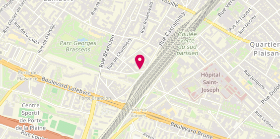 Plan de Home Elec, 114 Rue Castagnary, 75015 Paris