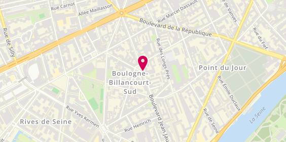 Plan de Bronsin, 229 Boulevard Jean Jaurès, 92100 Boulogne-Billancourt