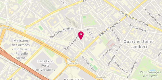 Plan de As Batiment, 19 Rue Auguste Chabrières, 75015 Paris