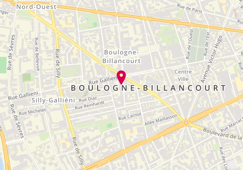 Plan de Pérelec, Entree 4 164 Rue Aguesseau, 92100 Boulogne-Billancourt